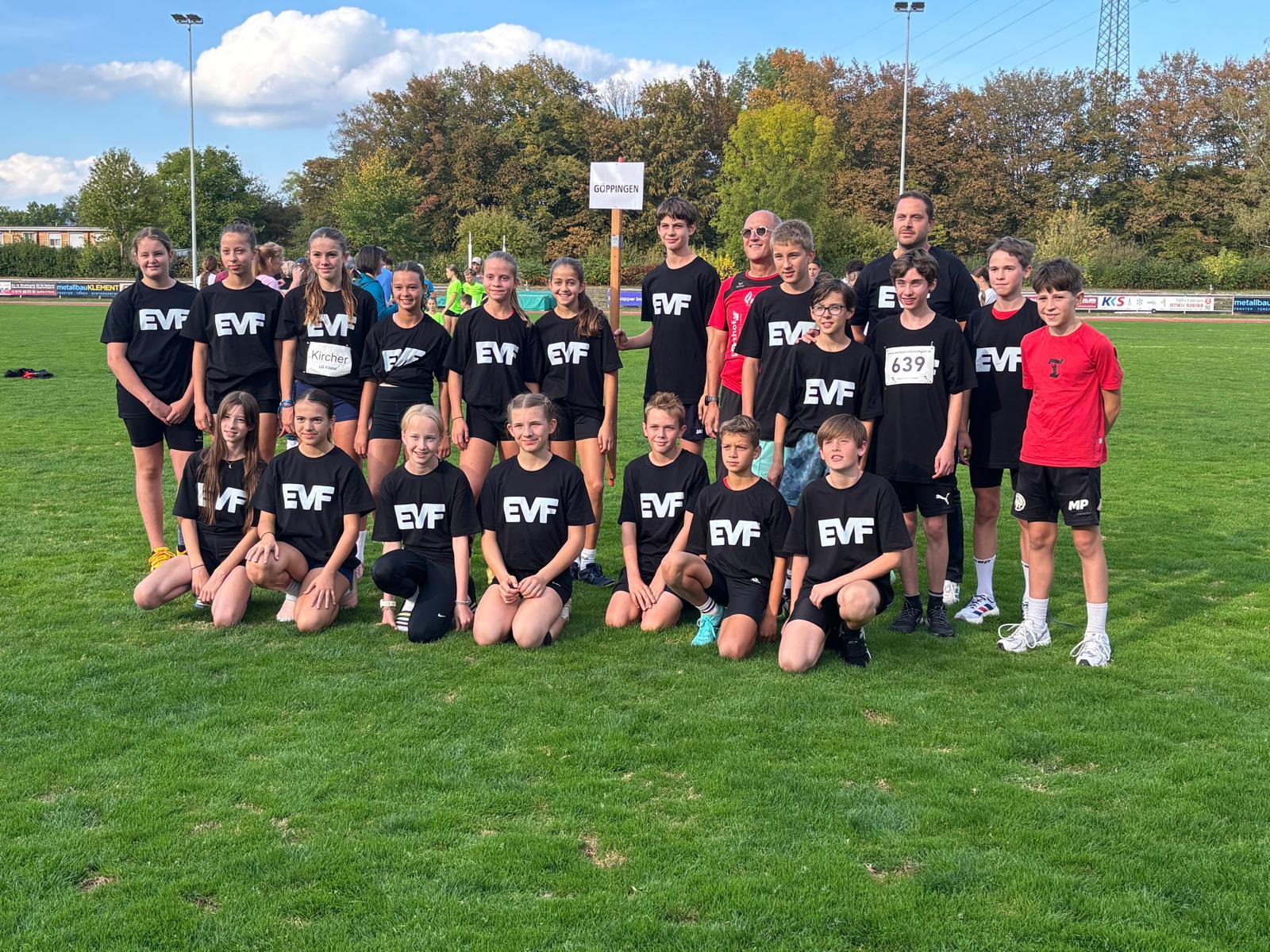 Vier Albershäuser Athleten beim Kreisvergleichskampf U14